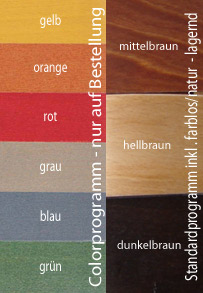 Farbpalette Sitzschalen Kunstharzpressholz xyloton trading